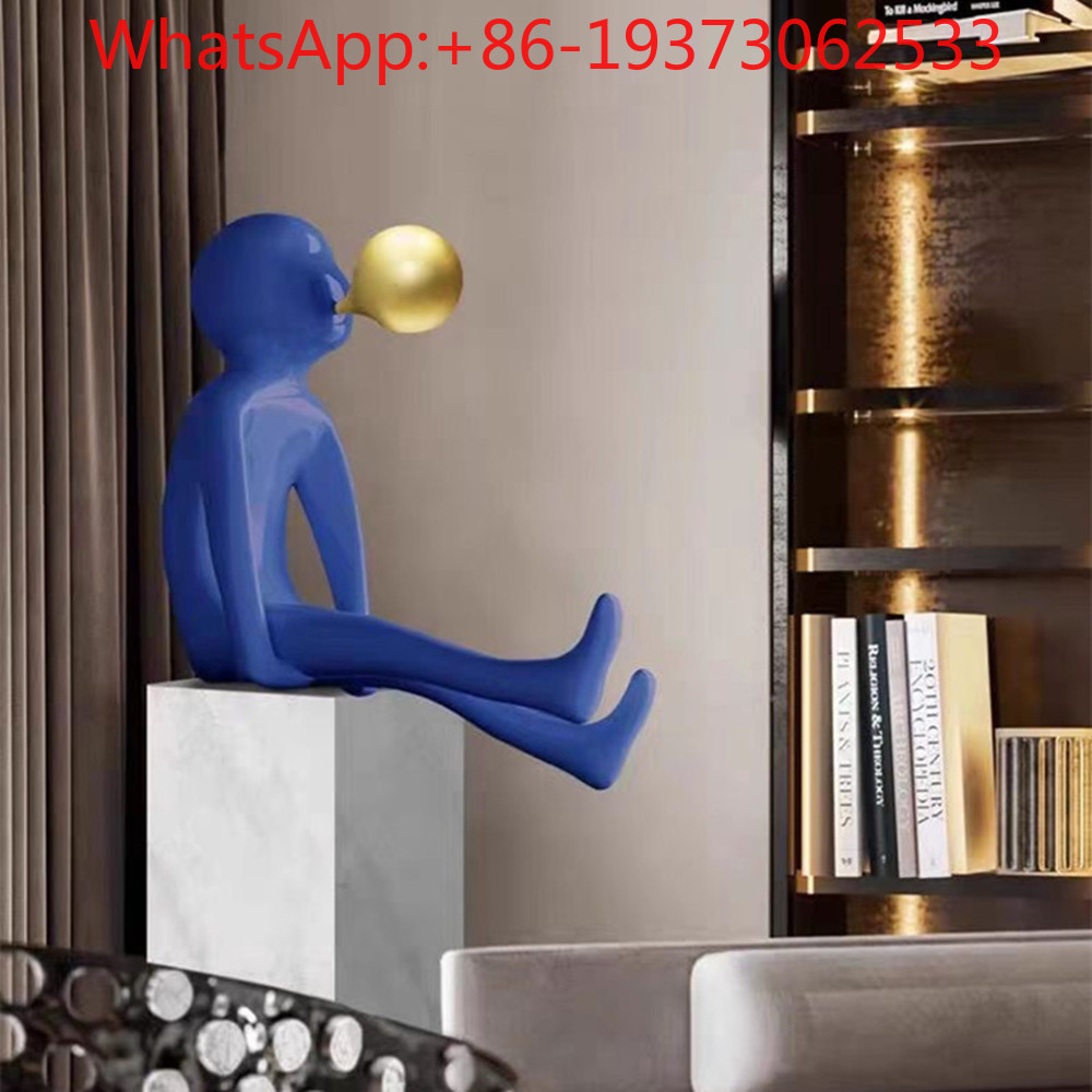 Lighting Decoration - تمثال دخول مزخرف ينفخ فقاعات، منحوتة