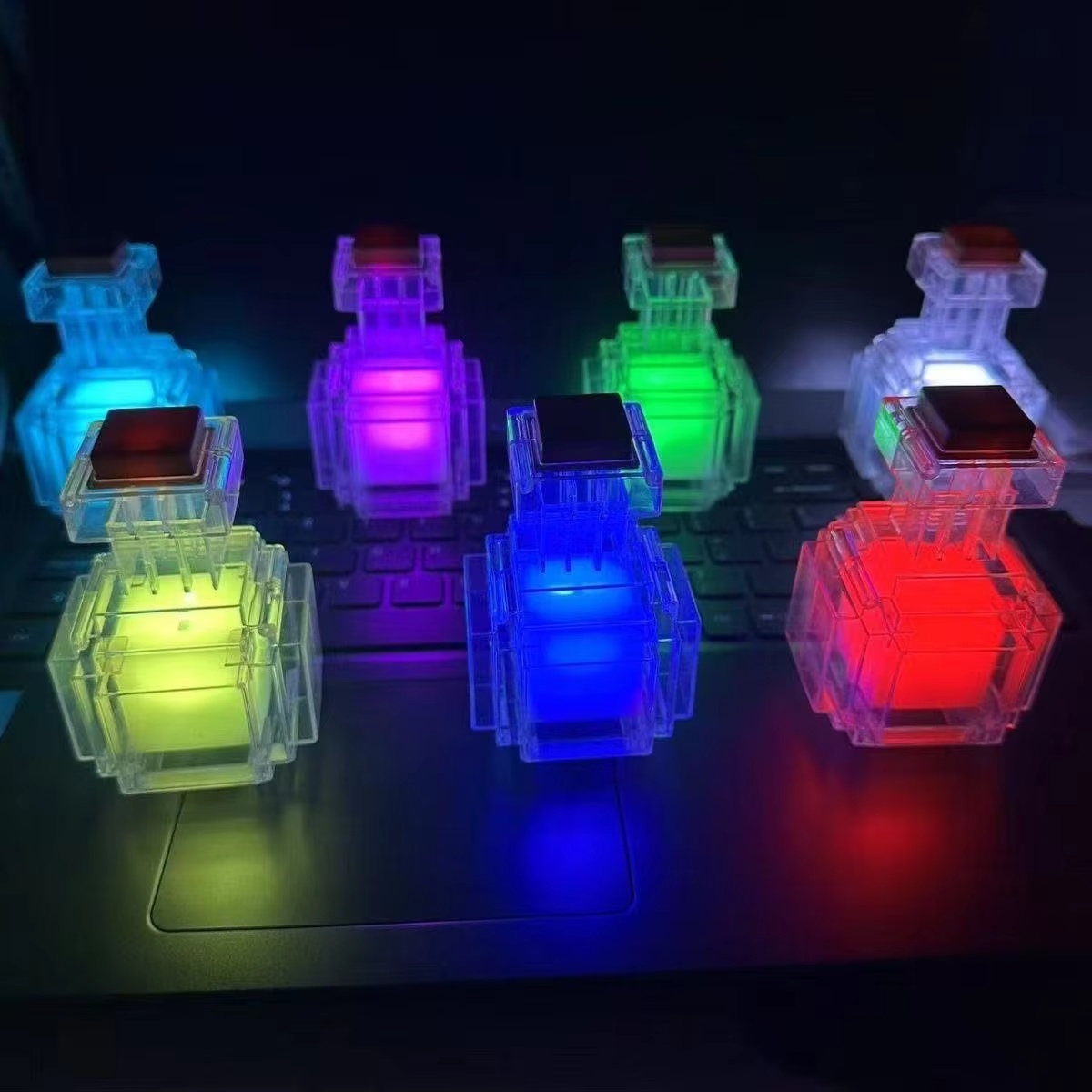 Lighting Home Decor Products - مصباح ليلي على شكل زجاجة دواء