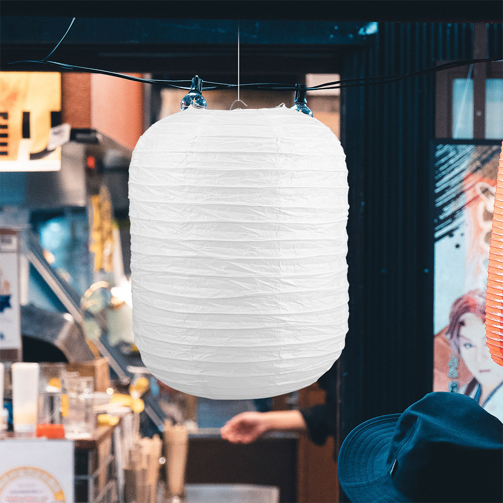 Pendant Light Shade - غطاء مصباح ورقي قابل للطي فارغ