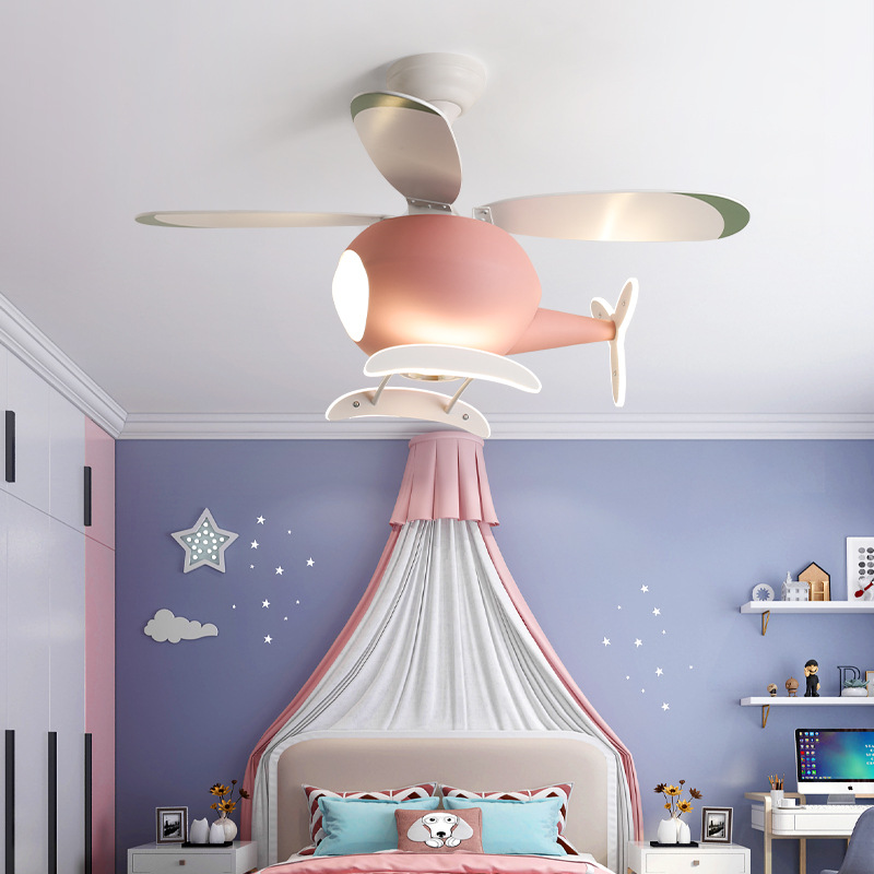 Lighting Decoration - مصباح سقف LED بتصميم طائرة كرتونية