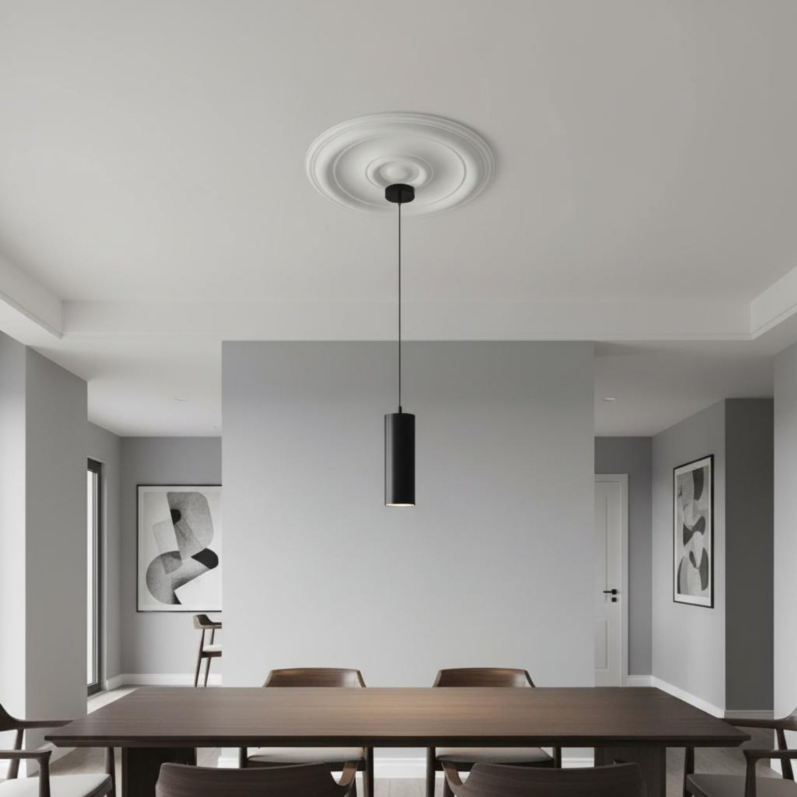 زخرفة سقف دائرية بتصميم أوروبي - مراجعة Lighting Decoration وسعره