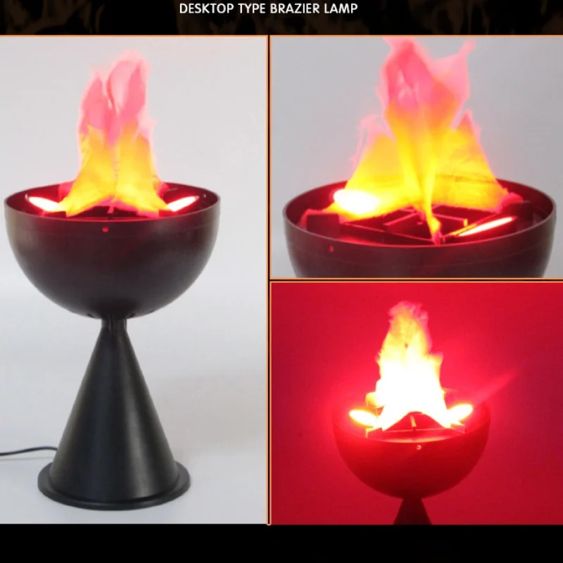 مصباح لهب ثلاثي الأبعاد مزيف،  - مراجعة Lighting Decor Ideas وسعره