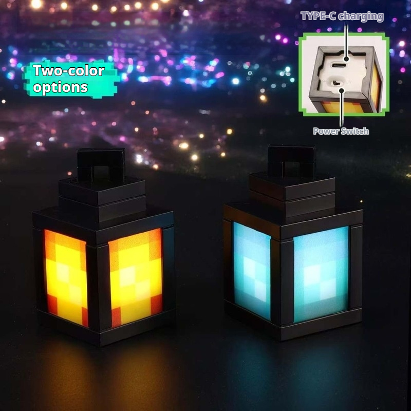 سلسلة مفاتيح على شكل فانوس ماي - مراجعة Lighting Decor Minecraft وسعره