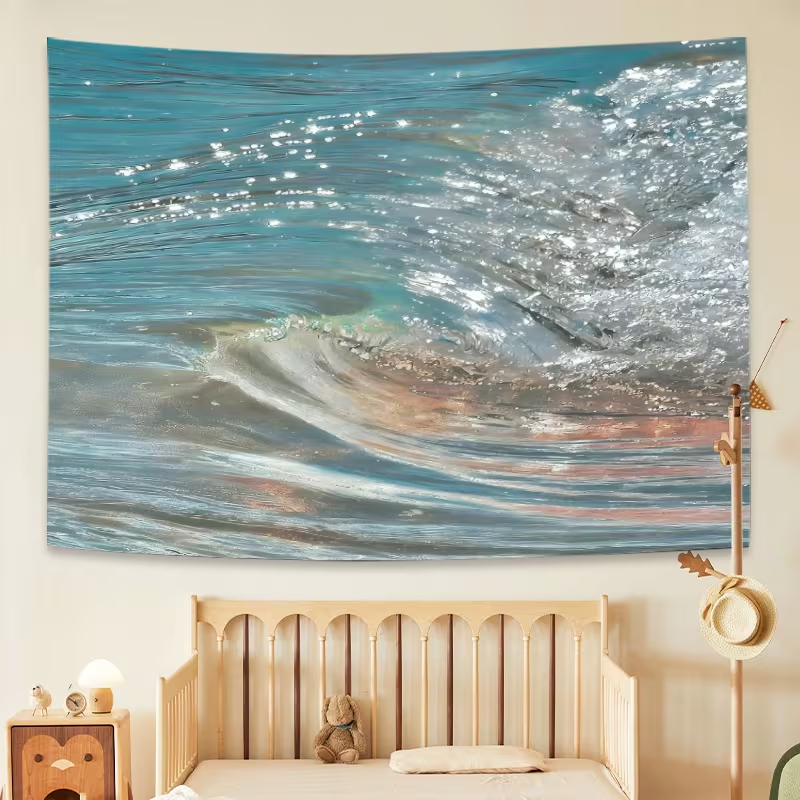 VIKAMA نسيج جداري بنمط الرسم ا - مراجعة Lighting Home Decor Products وسعره