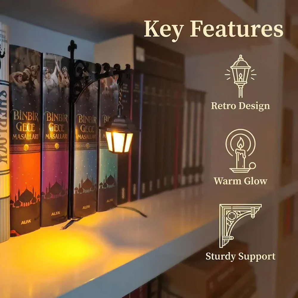 فانوس مكتبة للزينة، إضاءة رفوف - مراجعة Lighting Decoration وسعره