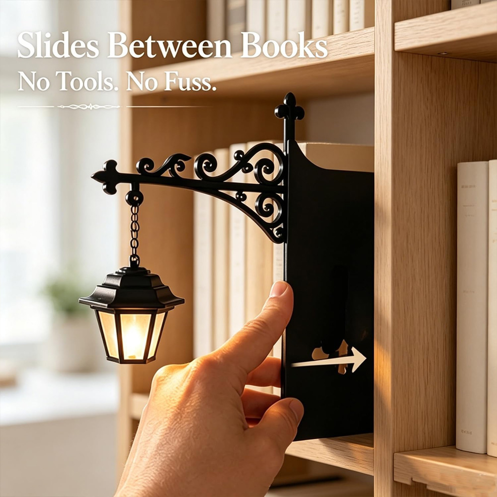 فانوس مكتبة للزينة، إضاءة رفوف - مراجعة Lighting Decoration وسعره
