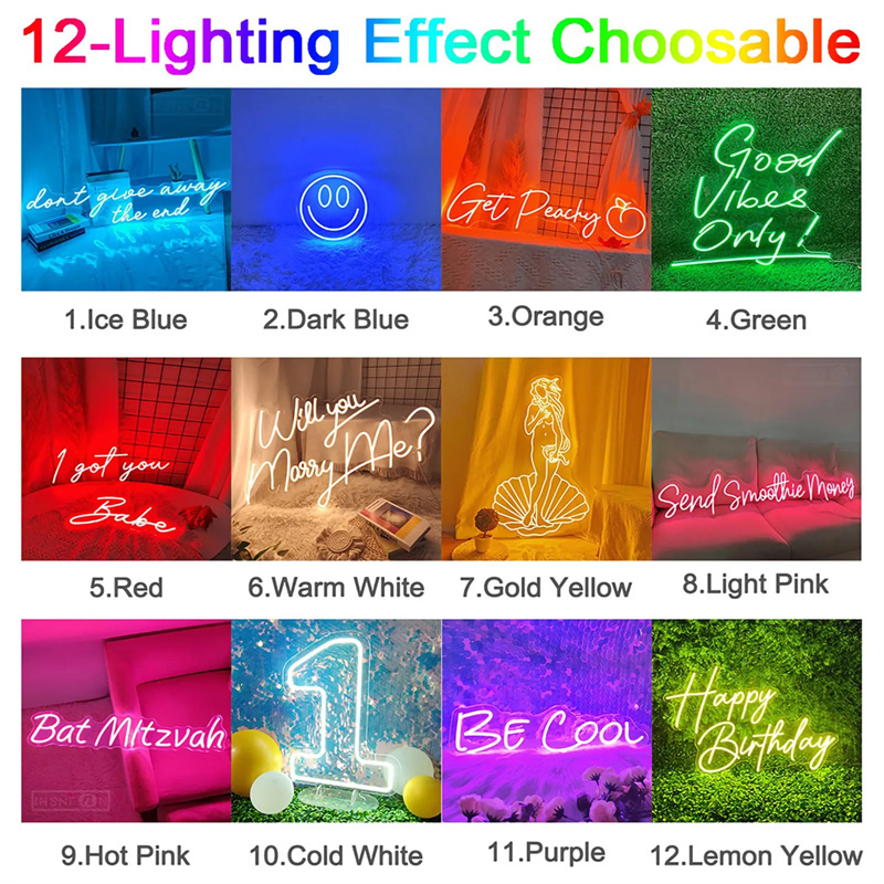 لافتات نيون مخصصة بإضاءة LED،  - مراجعة Lighting Decor Ideas وسعره