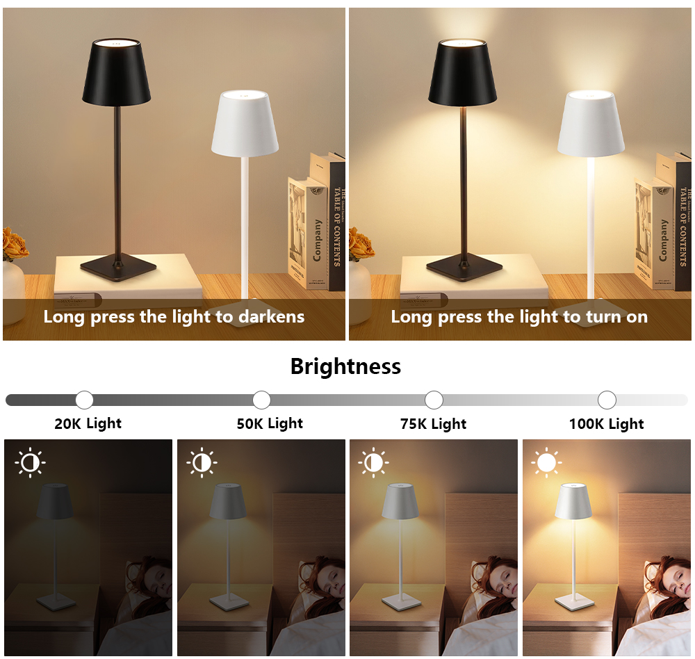 مصباح مكتب LED قابل لإعادة الش - مراجعة Room Lighting Bedroom Decor وسعره